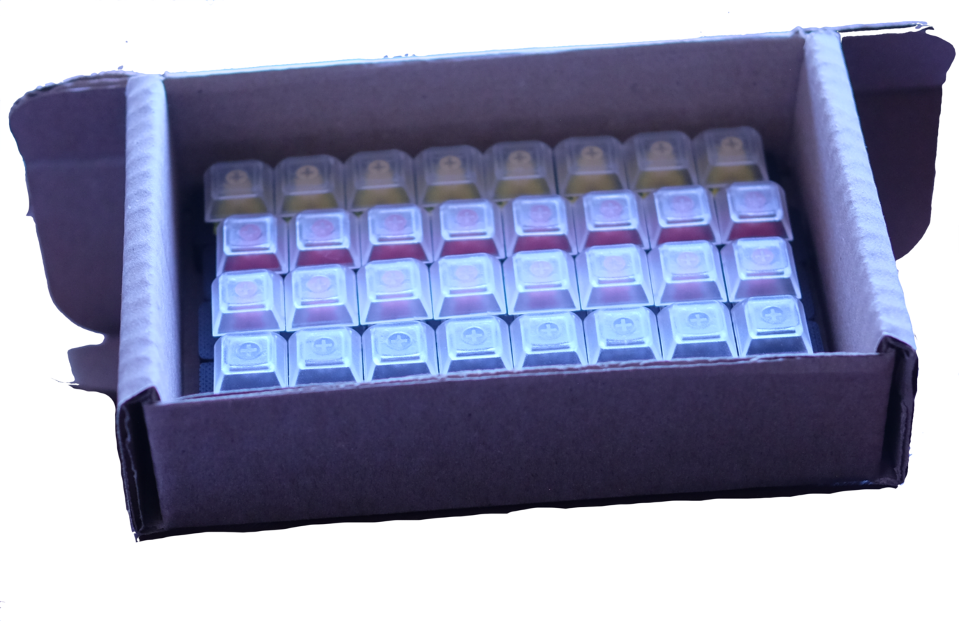 A box of switches