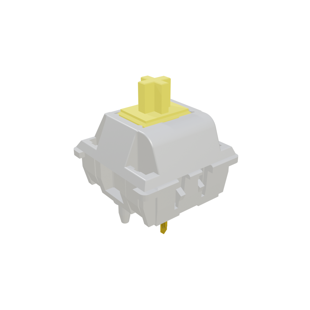 Gateron Milky Yellow Pro (KS-3) Linear Switches